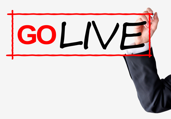 Go live