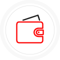Bullet 4 Distributed budgets icon