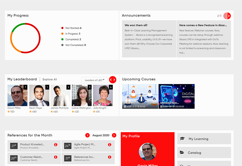 03_Abara Facilitates Distraction-Free Learning User experience and user interface