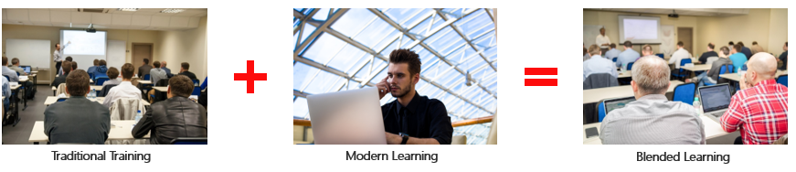 Lms blended learning feature