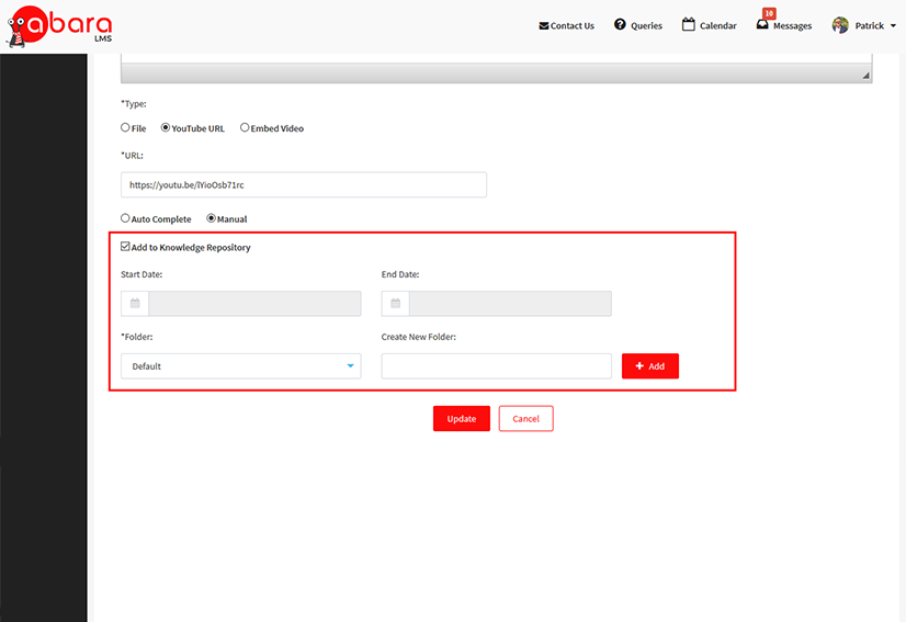 Document management capabilities