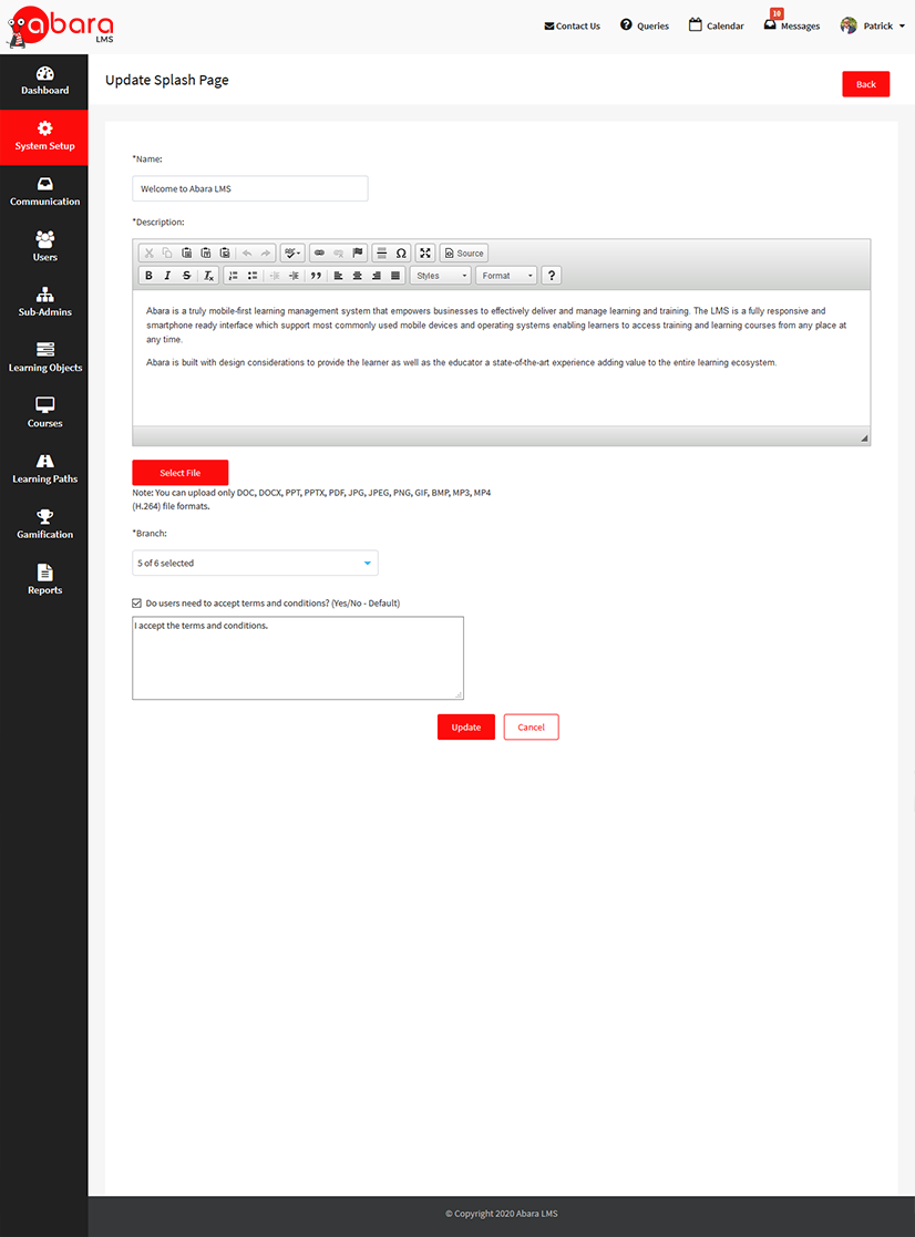 03_How To Manage Splash Page – For Pc 03 how to manage splash page for pc