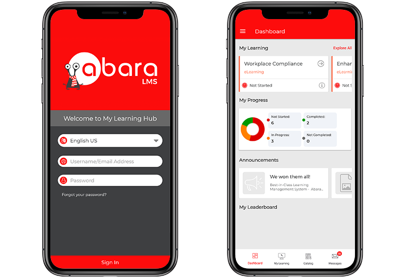 04_Learner-Side Mobile App Dashboard User experience and user interface
