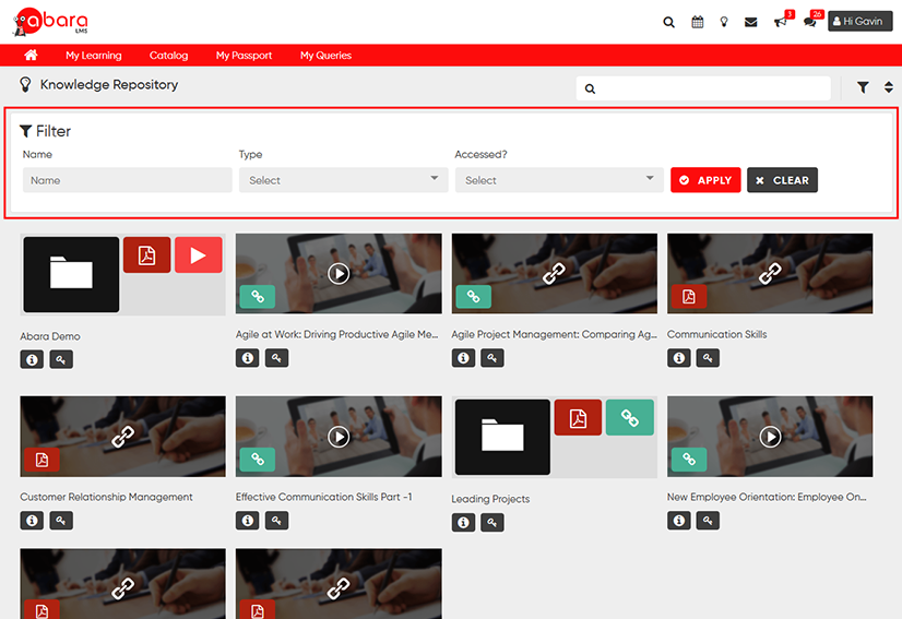 Search and document retrival